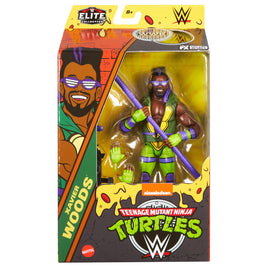 Xavier Woods as Donatello (WWE Elites TMNT, Mattel) SEALED