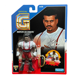 Kama Mustafa (Grapplers & Gimmicks WWF, Hasttel Toys) - Bitz & Buttons