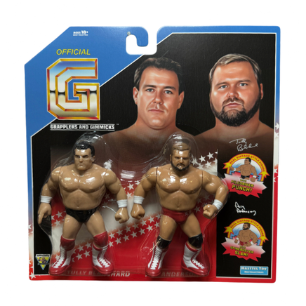 Brainbusters: Tully & Arn Anderson (Grapplers & Gimmicks WWF, Hasttel Toys) - Bitz & Buttons