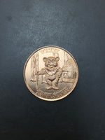 Cartoon Wicket Gold Coin 7186 (Vintage Star Wars, Kenner)