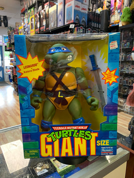 Giant Leonardo (Vintage TMNT Ninja Turtles, Playmates) SEALED