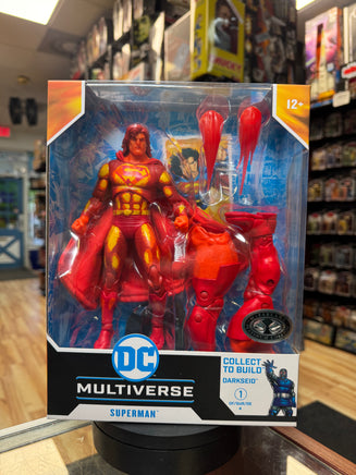 JL Task Force Superman BAF Darkseid (McFarlane, DC Multiverse) ***CHASE*** - Bitz & Buttons