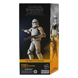 Phase II Clone Trooper Clone Wars (Star Wars Black Series, Hasbro)