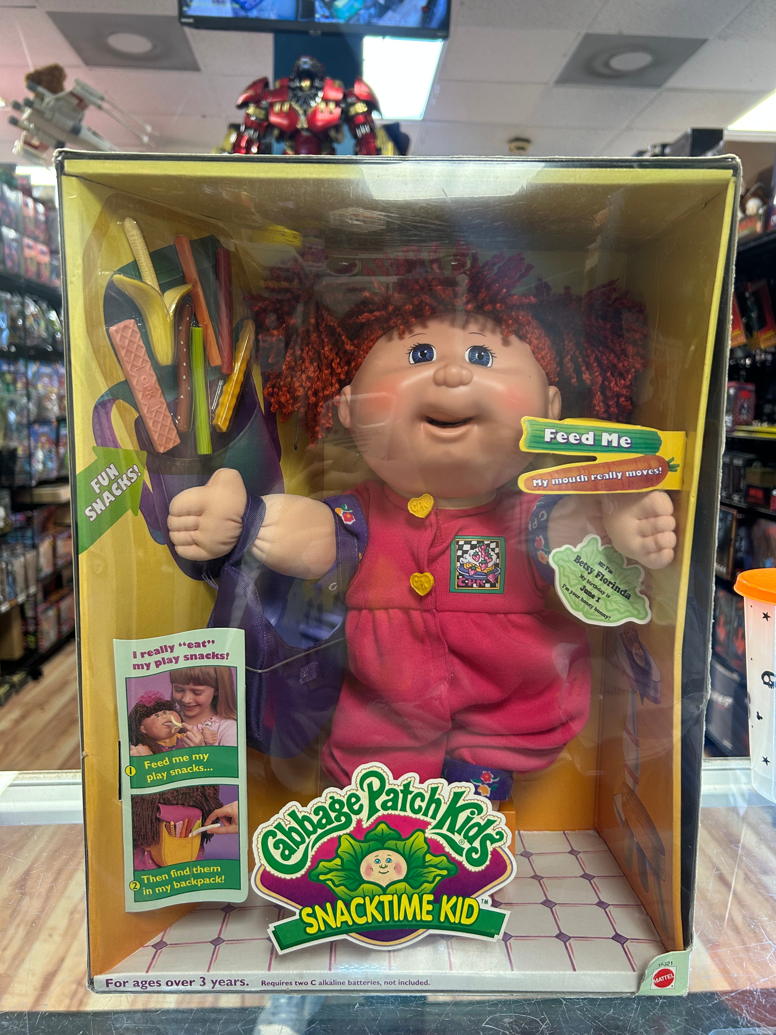 Cabbage patch kids snacktime kid new arrivals