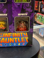 Infinity Gauntlet: Thanos Drax Warlock Mephisto (Marvel Minimates, Diamond Select) SEALED