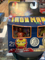 Mark VI Iron Man & Ground Assault Drone (Marvel Minimates, Diamond Select) SEALED (Copy)