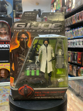 White Coat Rex The Doctor Lewis (GI Joe Rise of Cobra, Hasbro) SEALED