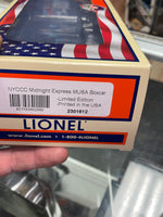 NYCC 23 Midnight Express MUSA Boxcar (Lionel Train, Exclusive) 1 of 50