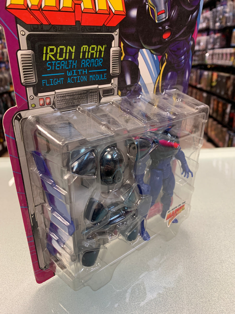 Iron Man Stealth Armor (Marvel Comics Animated Series, Toybiz) SEALED ...