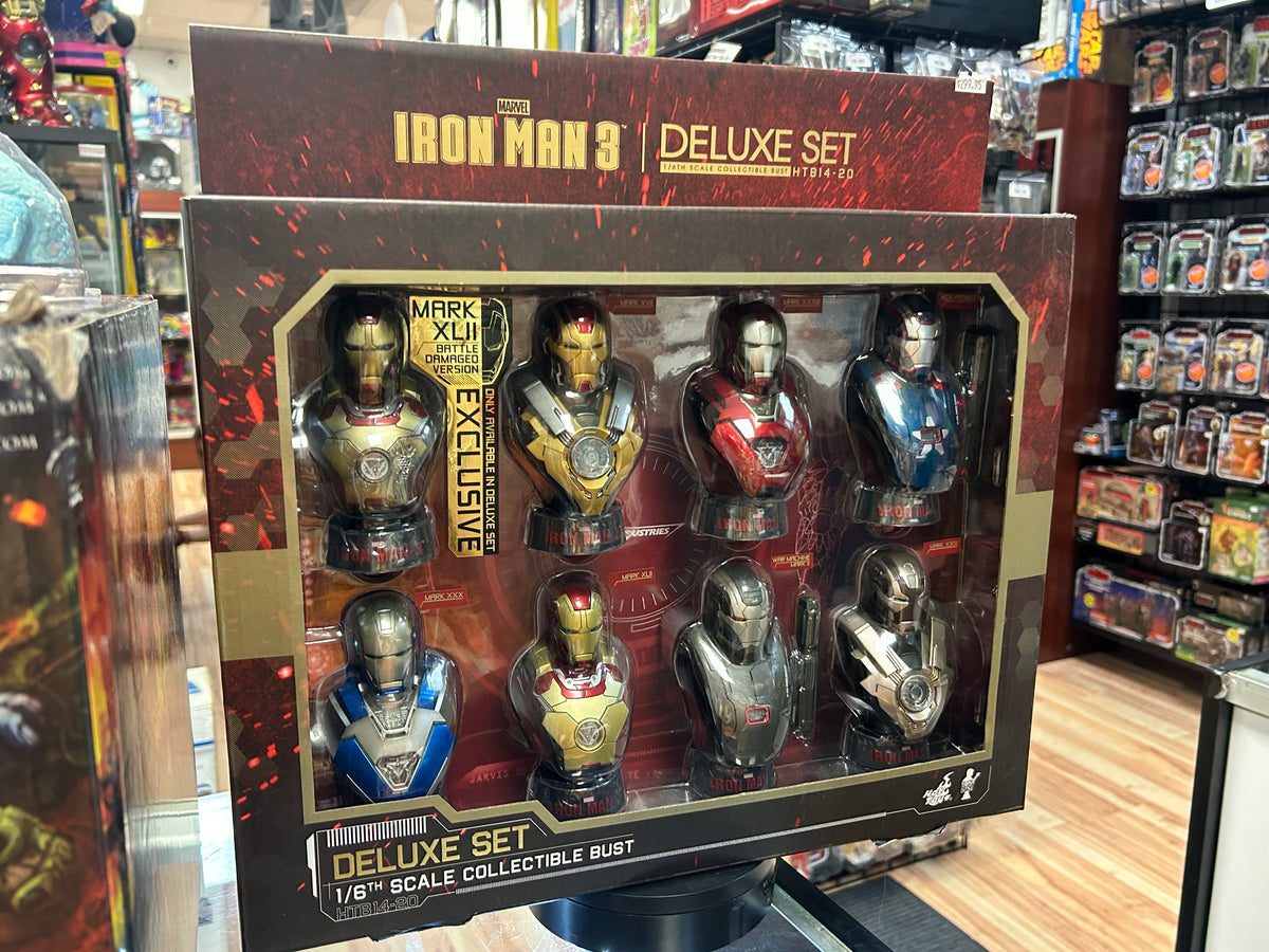 Iron Man 3 Deluxe Set 1/6 Scale Bust (Hot Toys, Collectible Bust)| Bitz ...