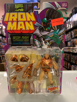 Iron Man Subterranean Armor (Marvel Comics Animated Series, Toybiz) SEALED