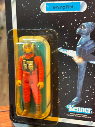 B Wing Pilot ROTJ 77 Back (Vintage Star Wars, Kenner) SEALED - Bitz & Buttons