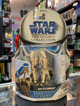 Battle Droids Saga Legends SL20 (Star Wars Legacy Collection, Hasbro) SEALED - Bitz & Buttons