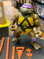 Soft Head Donatello 4414 (Vintage TMNT Ninja Turtles, Playmates) COMPLETE