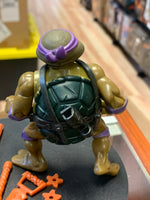 Soft Head Donatello 4414 (Vintage TMNT Ninja Turtles, Playmates) COMPLETE