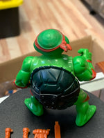 Soft Head Raphael 4415 (Vintage TMNT Ninja Turtles, Playmates) COMPLETE