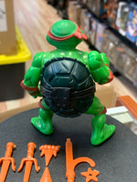 Soft Head Raphael 4415 (Vintage TMNT Ninja Turtles, Playmates) COMPLETE