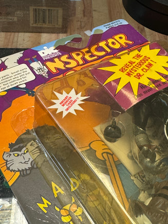 Dr Klaw & Mad Cat (Vintage Inspector Gadget, Tiger Toys) SEALED - Bitz & Buttons