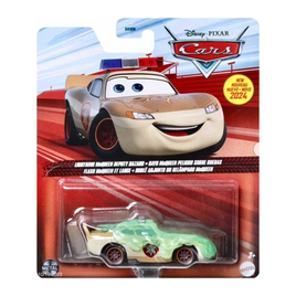 Deputy Hazard Lightning Mcqueen (PIxar Cars, Mattel Diecast Vehicle)