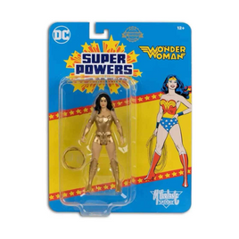Gold Wonder Woman Chase (DC Super Powers, McFarlane) **SEALED** - Bitz & Buttons