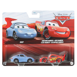 Sally & Lightning McQueen (Pixar Cars, Mattel Diecast)