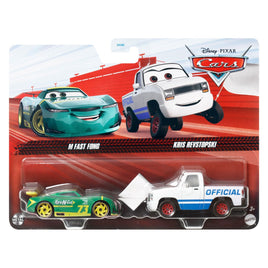 M Fast Fong & Kris Revatopski (Pixar Cars, Mattel Diecast)