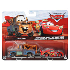 Mater & Cactus Lightning McQueen (Pixar Cars, Mattel Diecast)