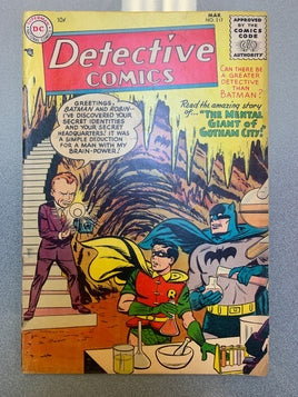 The Mental Giant Of Gotham City #217 (DC Comics, Detective Comics)