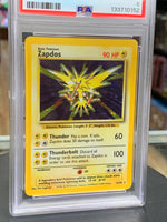 Zapdos Holo 16/102 (Pokemon, Wizard) **PSA 6**