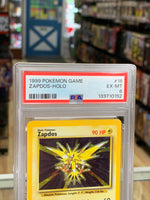 Zapdos Holo 16/102 (Pokemon, Wizard) **PSA 6**
