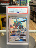 Rayquaza GX Sun & Moon 177A/168 (Pokemon, Wizard) **PSA 9**