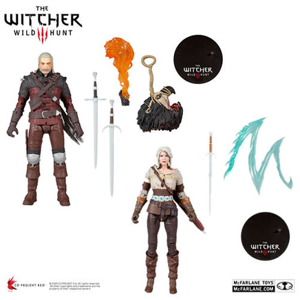 Geralt Of Rivia & Ciri (McFarlane, The Witcher) **Case of 18** - Bitz & Buttons