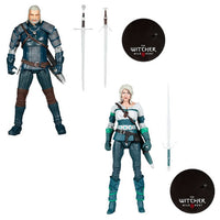 Viper Teal Geralt Of Rivia & Ciri (McFarlane, The Witcher) **Case of 18** - Bitz & Buttons