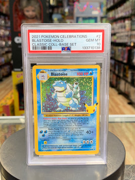 Blastoise Holo Celebrations 2/102 (Pokemon, Wizard) **PSA 10**