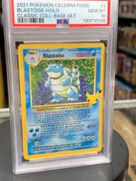 Blastoise Holo Celebrations 2/102 (Pokemon, Wizard) **PSA 10**