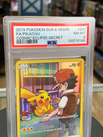 Pikachu Sun & Moon  241/236 (Pokemon, Wizard) **PSA 8**