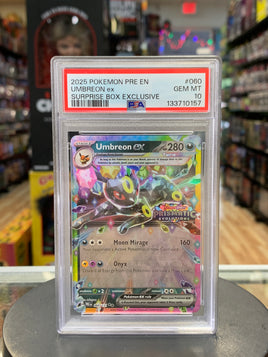 Umbreon EX Prismatic 060/131 (Pokemon, Wizard) **PSA 10**