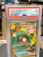 Iono's Bellibolt EX Journey Together 188/159 (Pokemon, Wizard) **PSA 9**