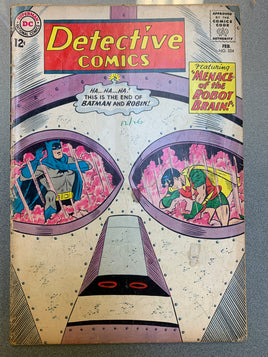 Menace Of The Robot Brain #324 (DC Comics, Detective Comics)