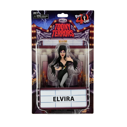 Toony Buttons Elvira (NECA Toony Terror, Mistress of the Dark)| Bitz & Buttons
