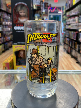 Temple of Doom Indy Short Round Glass Cup (Vintage Indiana Jones, Burger King) - Bitz & Buttons
