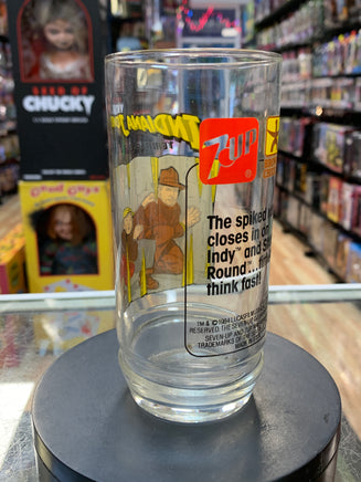 Temple of Doom Indy Short Round Glass Cup (Vintage Indiana Jones, Burger King) - Bitz & Buttons