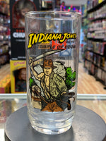 Temple of Doom Indy Jungle Glass Cup (Vintage Indiana Jones, Burger King)