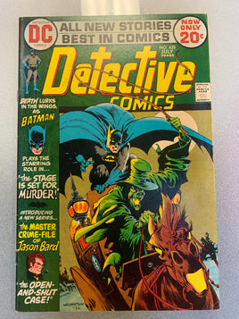 Die Bühne ist bereit für Mord #425 (DC Comics, Detective Comics)