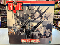 Navy Gunner Anti-Aircraft Gun 12” Figure (Vintage GI Joe, Hasbro)