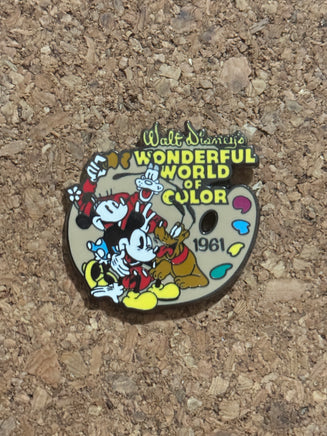 Wonderful World of Colors Pin (Walt Disney World, Pin Traders) - Bitz & Buttons