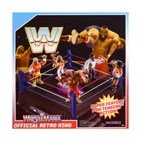 Wrestlemania Black Official Ring (WWE Retro, Mattel) - Bitz & Buttons