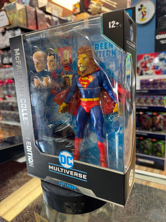 Strange Lives Lion Superman (DC Multiverse, McFarlane) SEALED - Bitz & Buttons