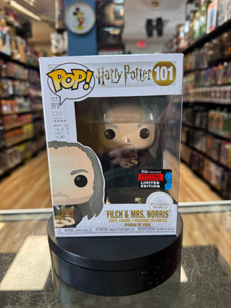 Filch & Mrs Norris #101 NYCC (Funko Pop, Harry Potter) - Bitz & Buttons