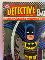 The Night Batman Destroyed Gotham City! #362 (DC Comics, Detective Comics)